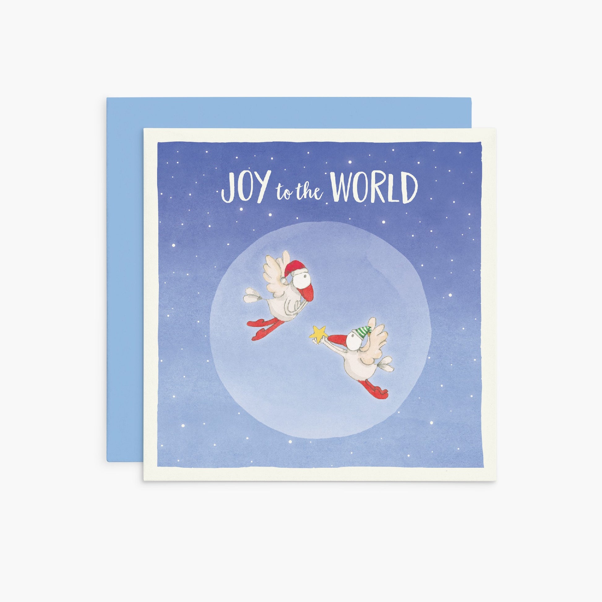 Joy to the world - Twigseeds Christmas Card