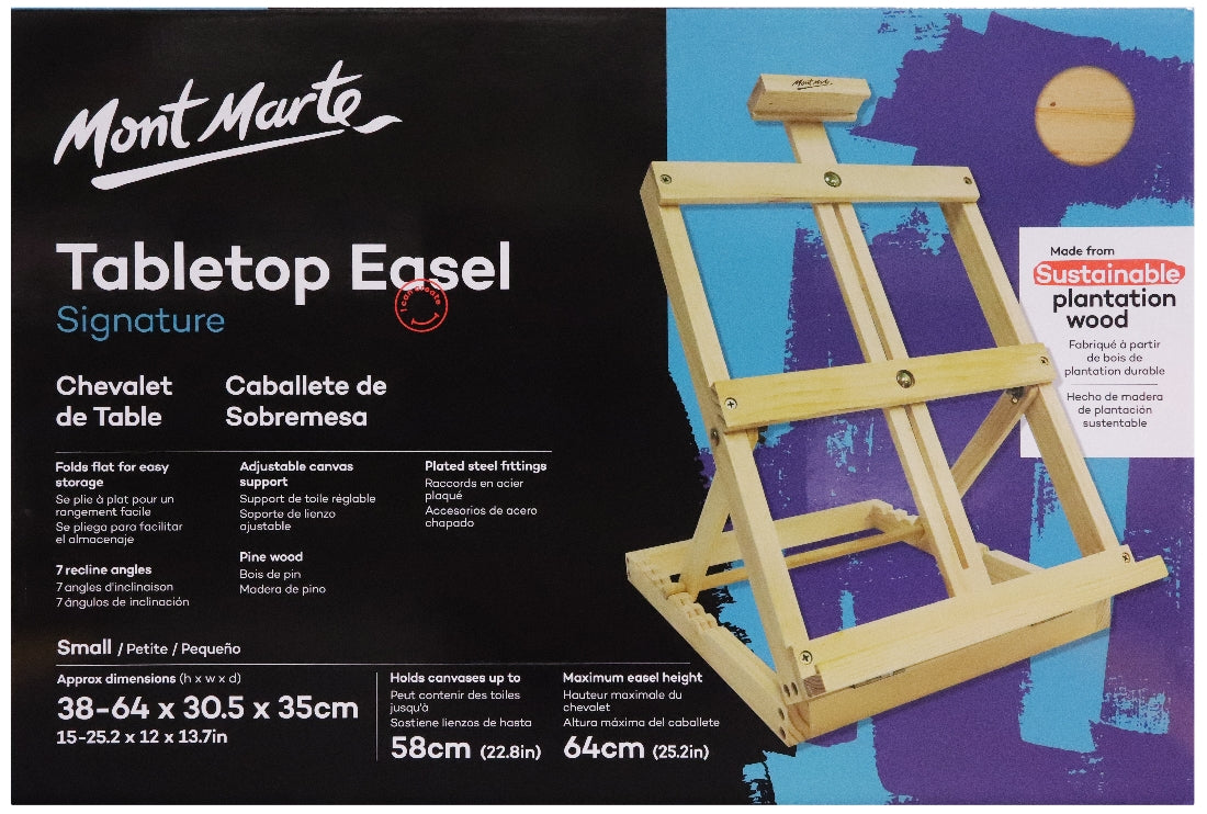 M.M. Small Pine Table Easel