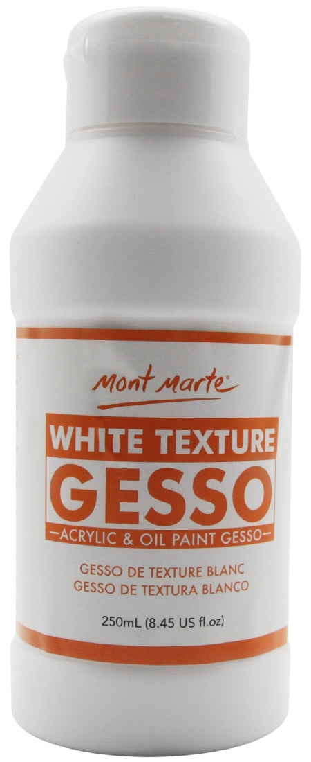 M.M. White Texture Gesso 250ml