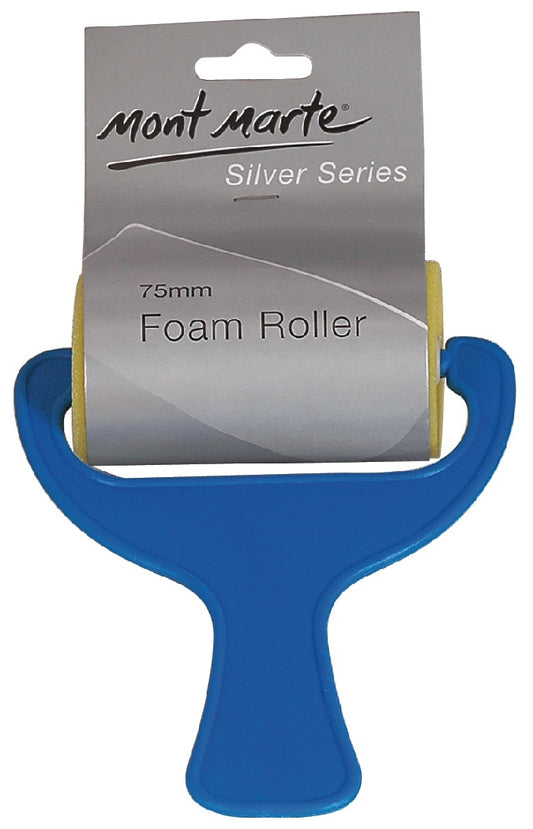 M.M. SILVER SERIES FOAM ROLLER 75MM