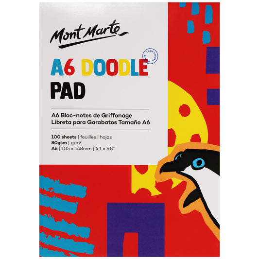 M.M. Kids Doodle Pad A6 100 Sheet