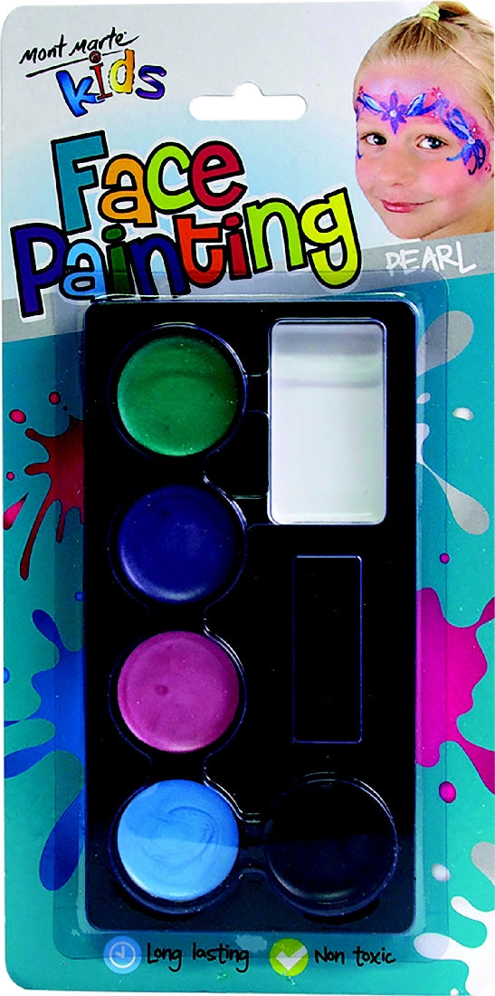 M.M. Kids Face Painting Set Pearl