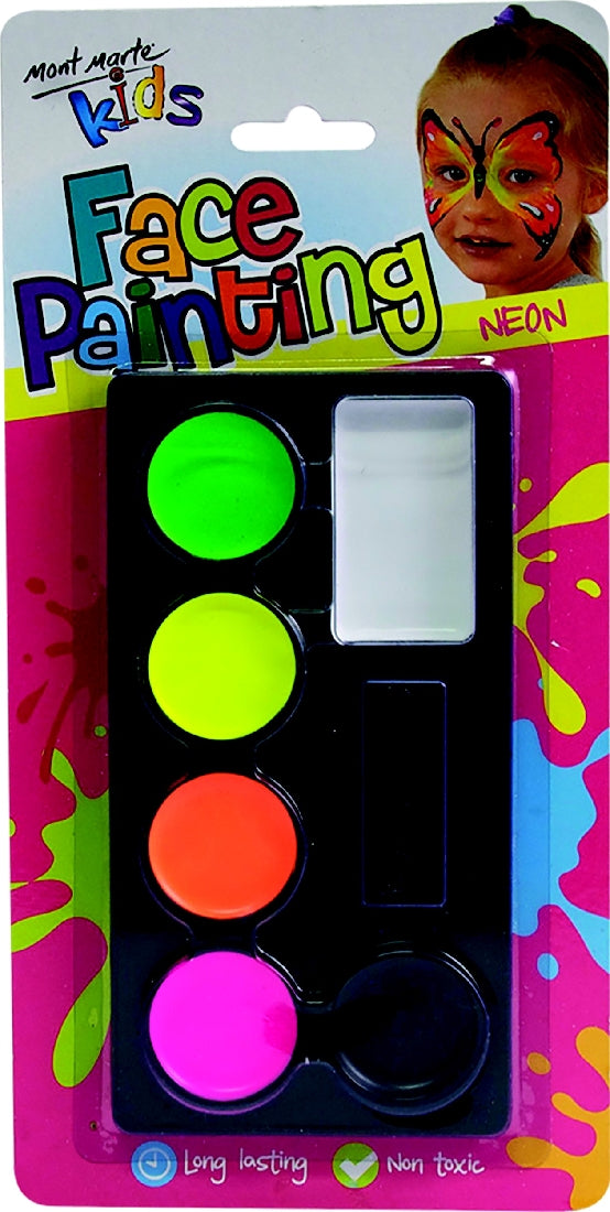 M.M. Kids Face Painting Set Neon