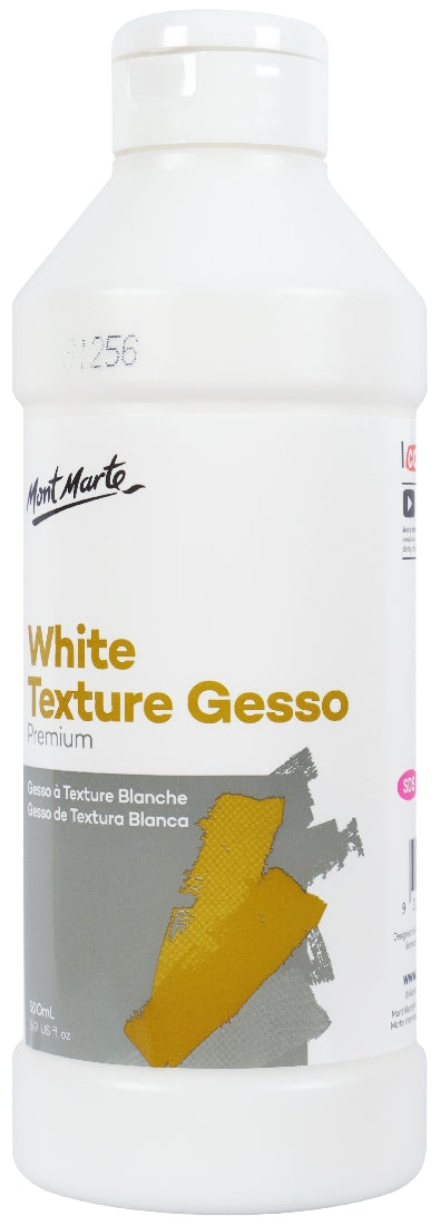 M.M. White Texture Gesso 500ml