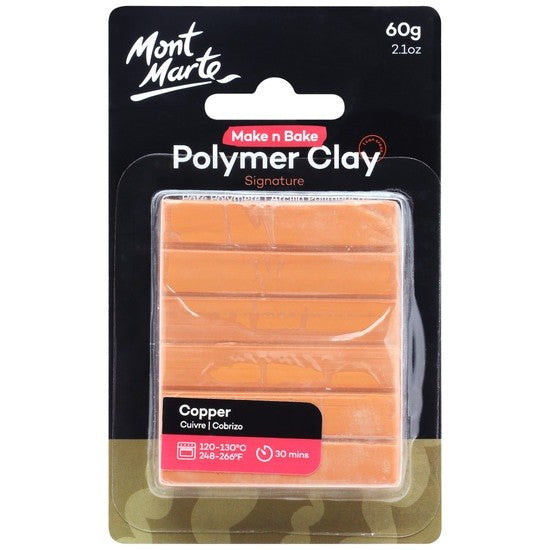 M.M. Polymer Clay 60g Copper