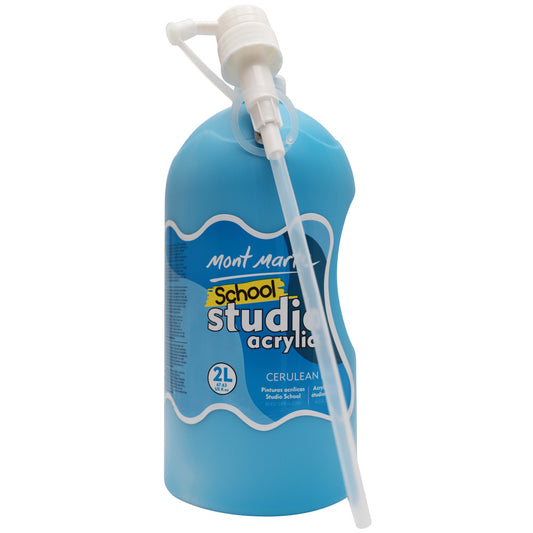 M.M. Studio Acrylic 2l Cerulean Blue