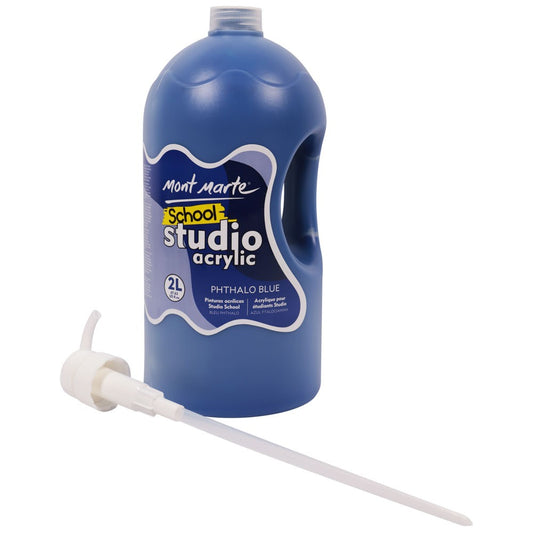 M.M. Studio Acrylic 2l Phthalo Blue