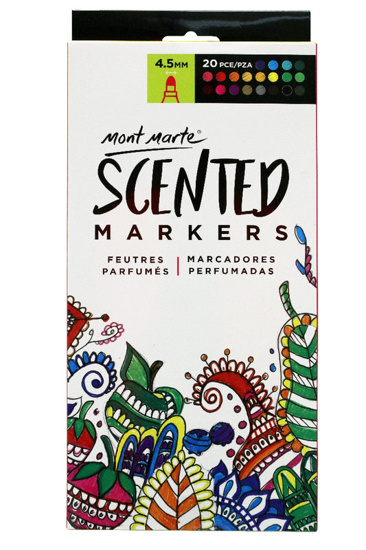 M.M. SCENTED MARKERS 20PCE