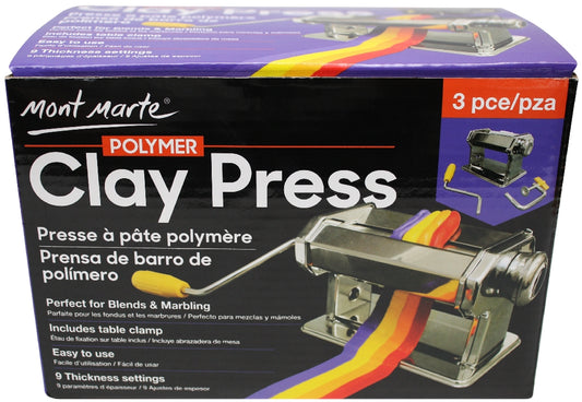 Buy Mont Marte Polymer Clay Press  Rolling & Conditioning Machine