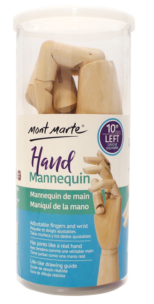 M.M. Hand Mannequin 10in/25.4cm Left