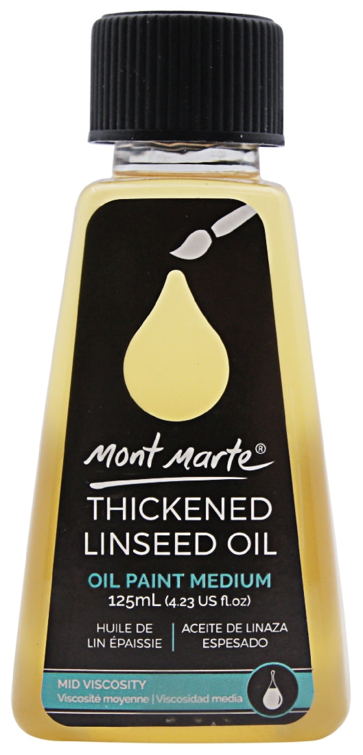 M.M. THICKENED LINSEED OIL 125ML