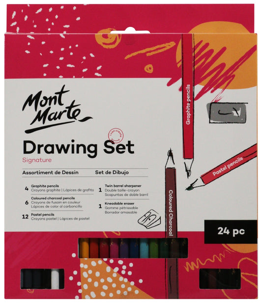 M.M. Signature Drawing Set 24pce