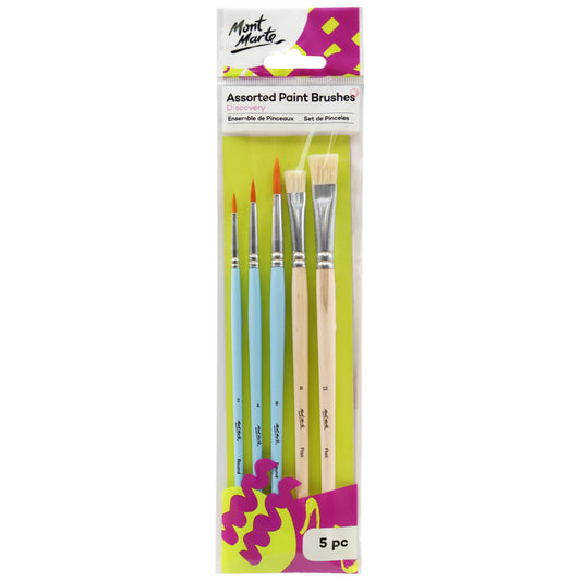 M.M. BRUSH SET 5PC