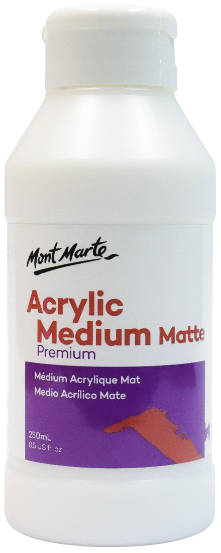 M.M. Acrylic Medium Matte 250ml