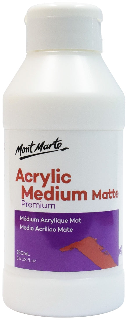 M.M. ACRYLIC MEDIUM MATTE 250ML
