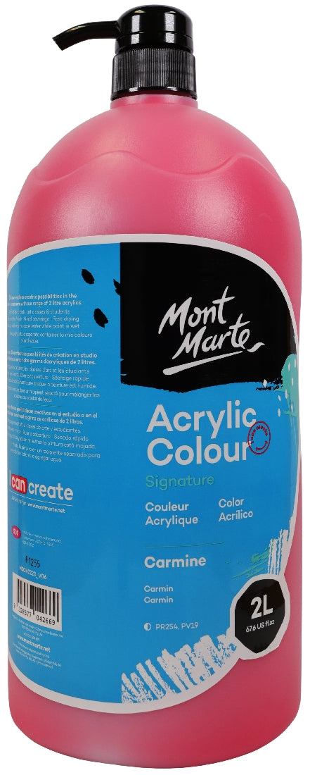 M.M. Studio Acrylic 2l Carmine