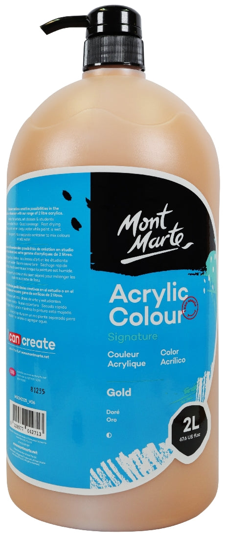 M.M. Studio Acrylic 2l Gold