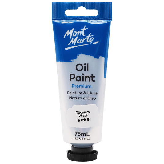 M.M. Oil Paint 75ml - Titanium White