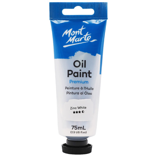 M.M. Oil Paint 75ml - Zinc White