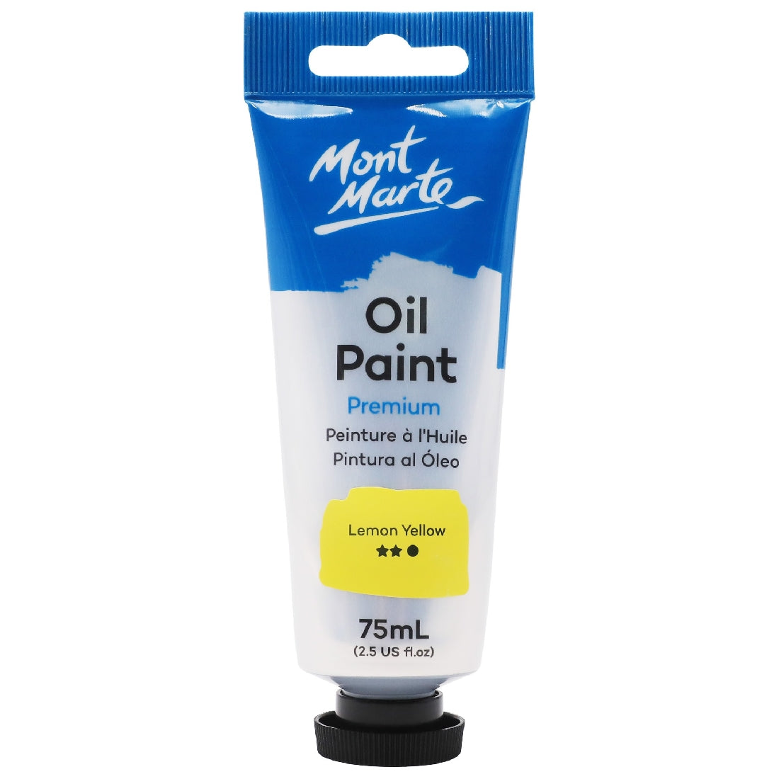 M.M. Oil Paint 75ml - Lemon Yellow