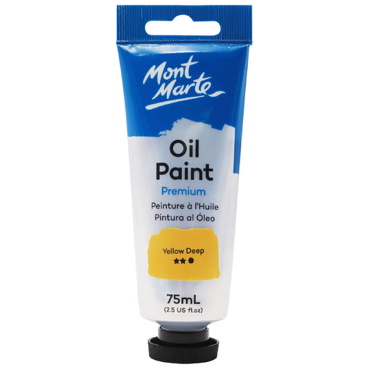 M.M. Oil Paint 75ml - Yellow Deep