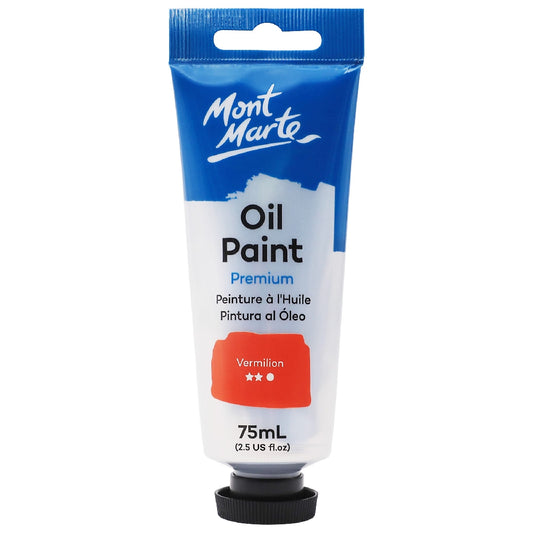 M.M. Oil Paint 75ml - Vermilion