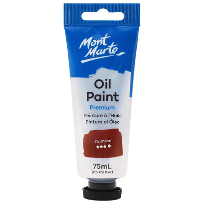 M.M. Oil Paint 75ml - Crimson