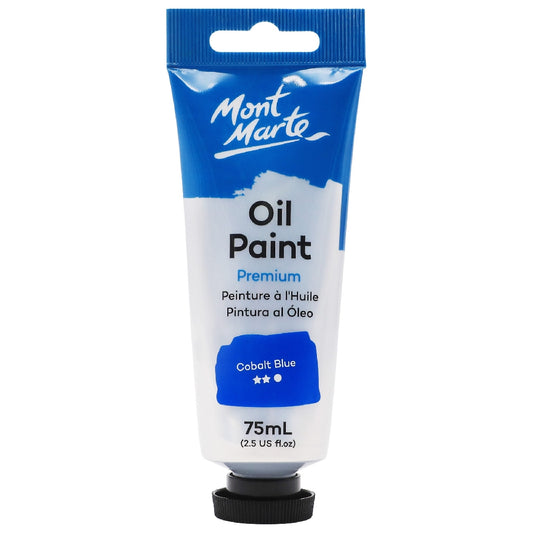 M.M. OIL PAINT 75ML - COBALT BLUE