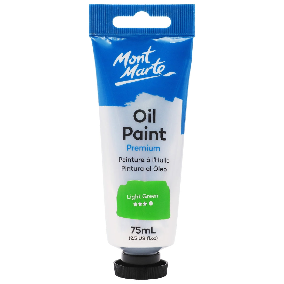 M.M. Oil Paint 75ml - Light Green