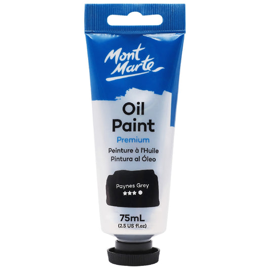 M.M. OIL PAINT 75ML - PAYNES GREY