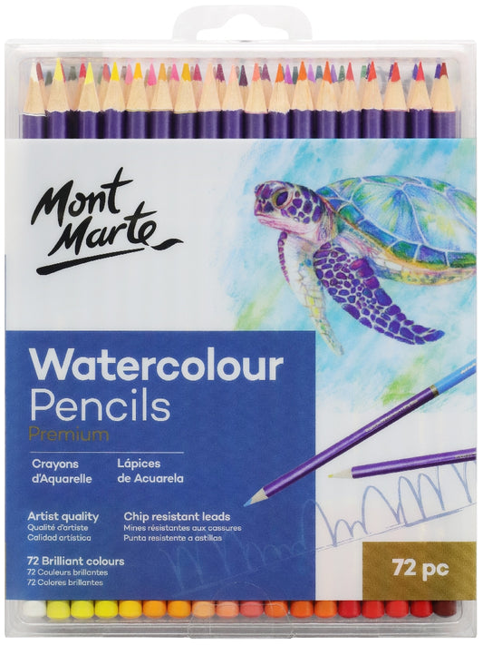 M.M. Watercolour Pencils 72pc