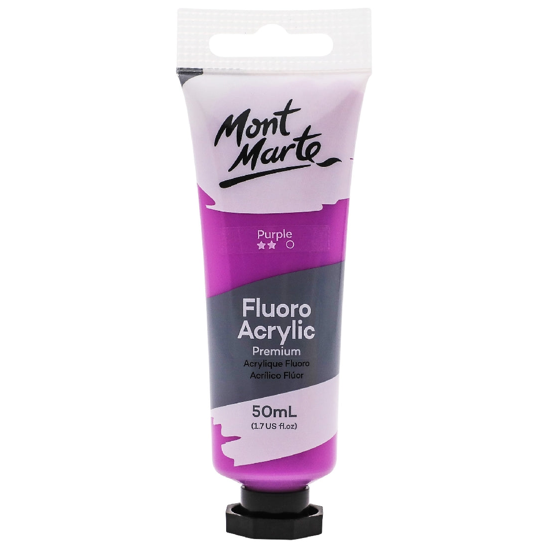 M.M. Fluoro Acrylic Paint 50ml - Purple