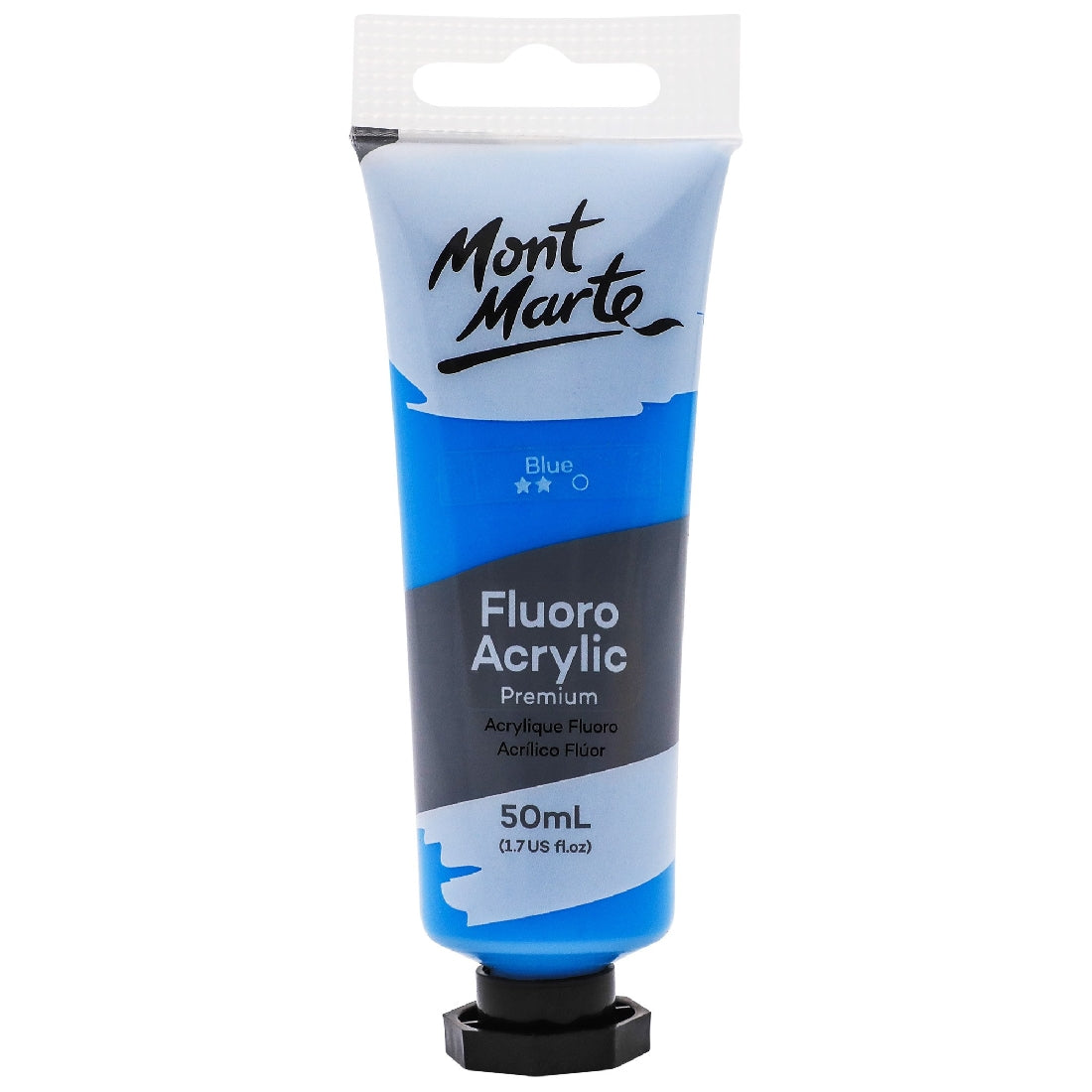 M.M. Fluoro Acrylic Paint 50ml - Blue