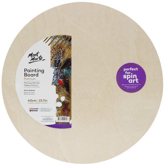 M.M. Painting Board Round 40cm Diameter