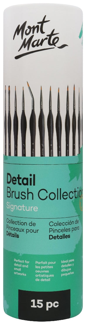 M.M. Detail Brush Collection 15pc