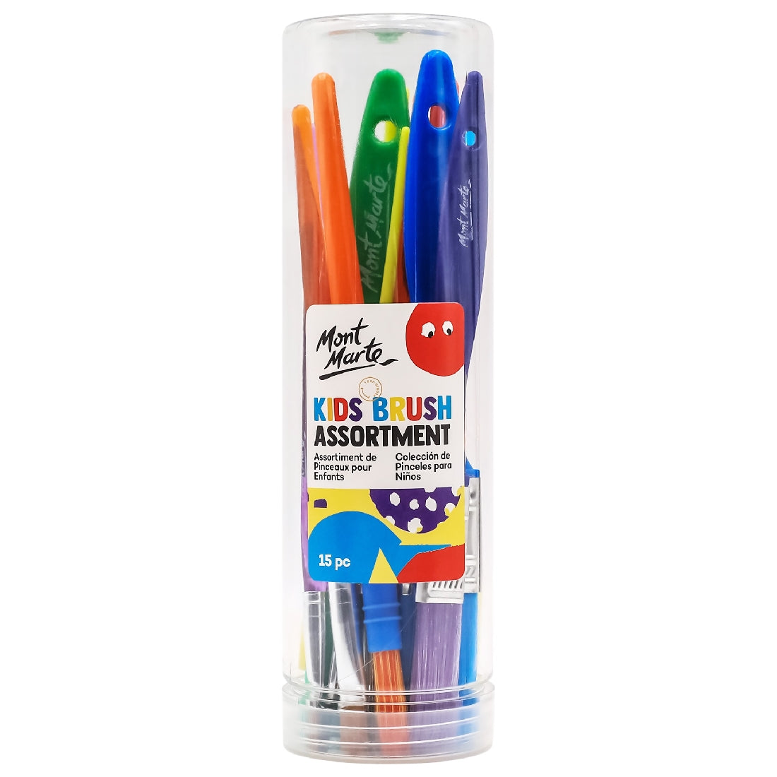 M.M. Kids Cylinder Brush Assortment 15pc