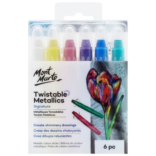 M.M. Twistable Metallics 6pc