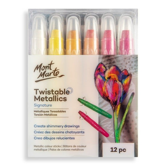 M.M. Twistable Metallics 12pc