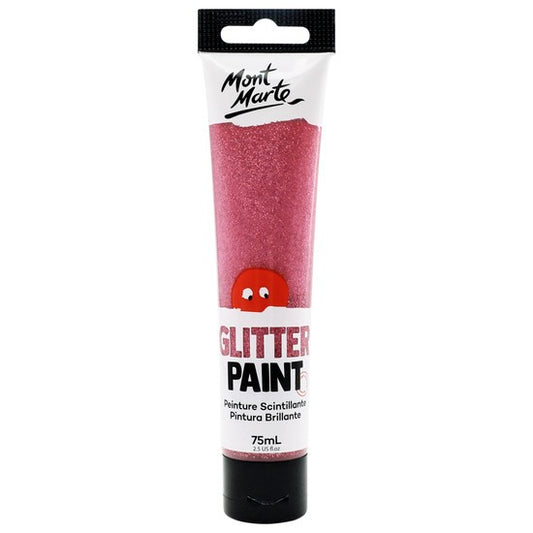 M.M. Glitter Paint 75ml - Pink