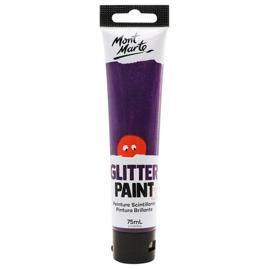 M.M. Glitter Paint 75ml - Purple