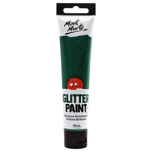 M.M. Glitter Paint 75ml - Dark Green