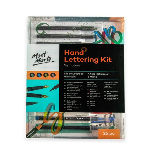 M.M. Hand Lettering Kit 26pc