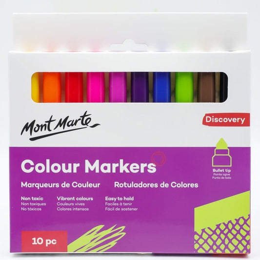M.M. Colour Markers 10pc