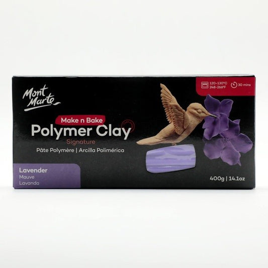 M.M. Make n Bake Polymer Clay 400g - Lavendar