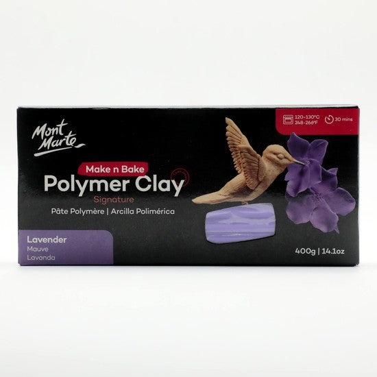 M.M. Make N Bake Polymer Clay 400g - Lavendar