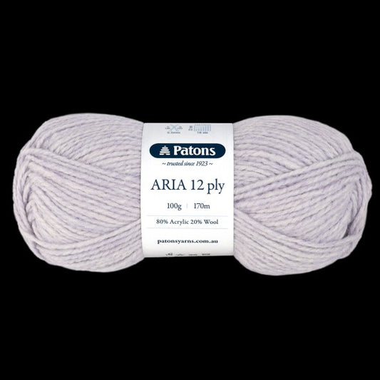 Aria 12 Ply 100g Feather Grey