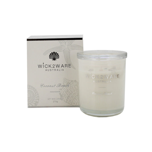 Candle Jar 270g Soy Coconut Beach