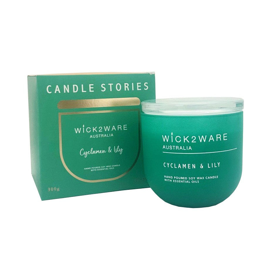 Candle Stories Jar Soy 300g Cyclamen & Lily