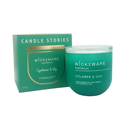 Candle Stories Jar Soy 300g Cyclamen & Lily