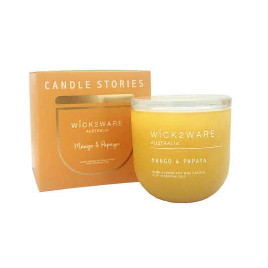 Candle Stories Jar Soy 300g Mango & Papaya